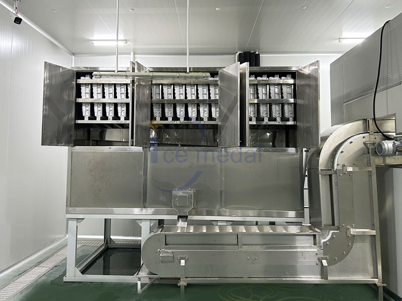 湖南大型超市全自动化方冰机项目案例